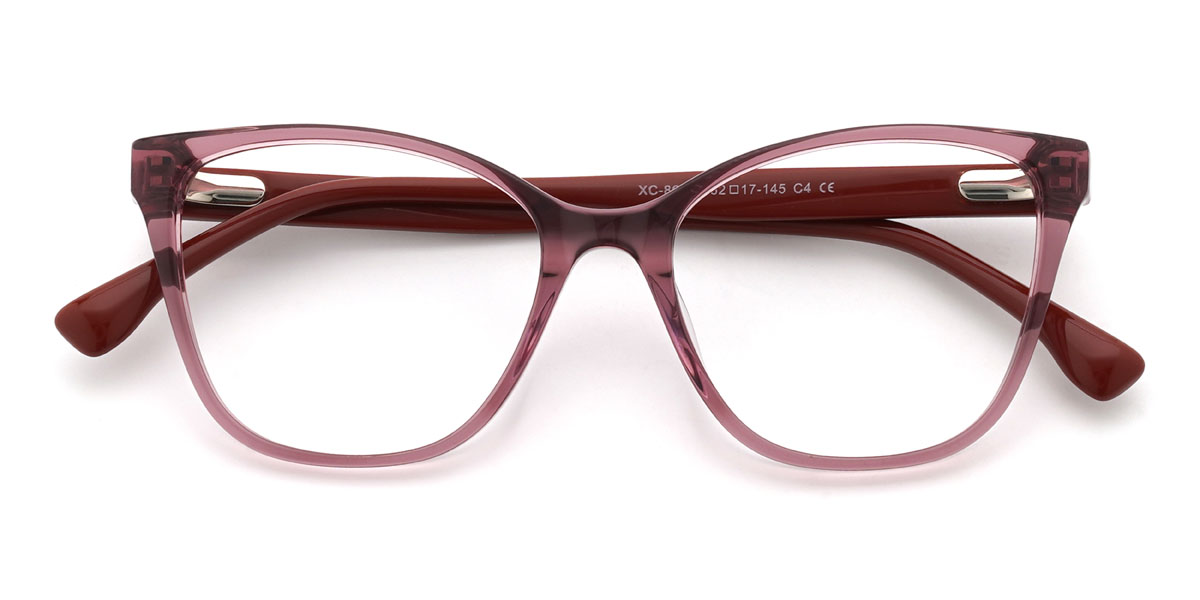 Cassis lila Esmeralda Szemüveg - Cat Eye Glasses