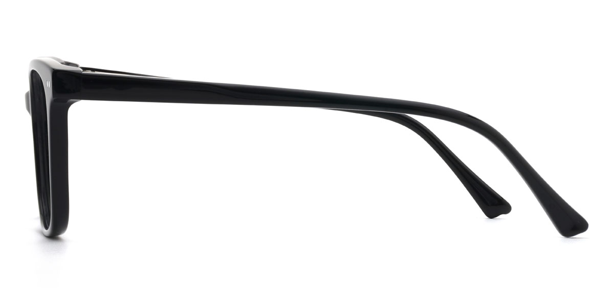 Noir Jamal Lunettes - Rectangle Glasses