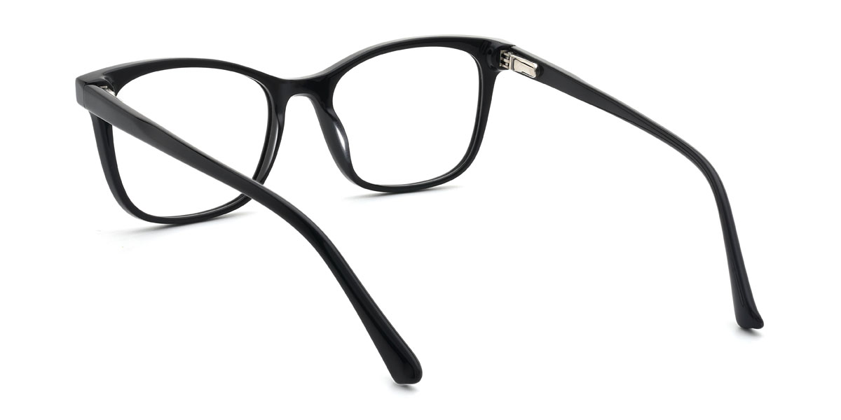 Noir Jamal Lunettes - Rectangle Glasses