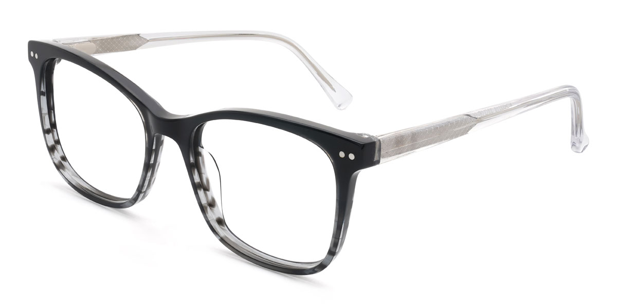 Fekete teknősbéka Jamal Szemüveg - Rectangle Glasses
