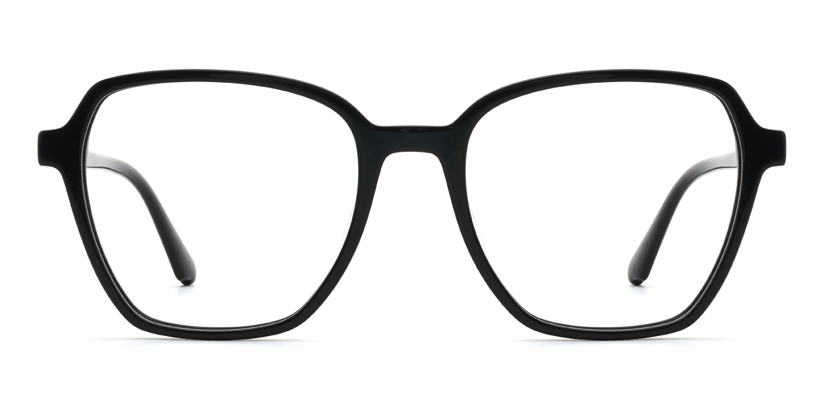 Noir Zendaya Lunettes - Square Glasses