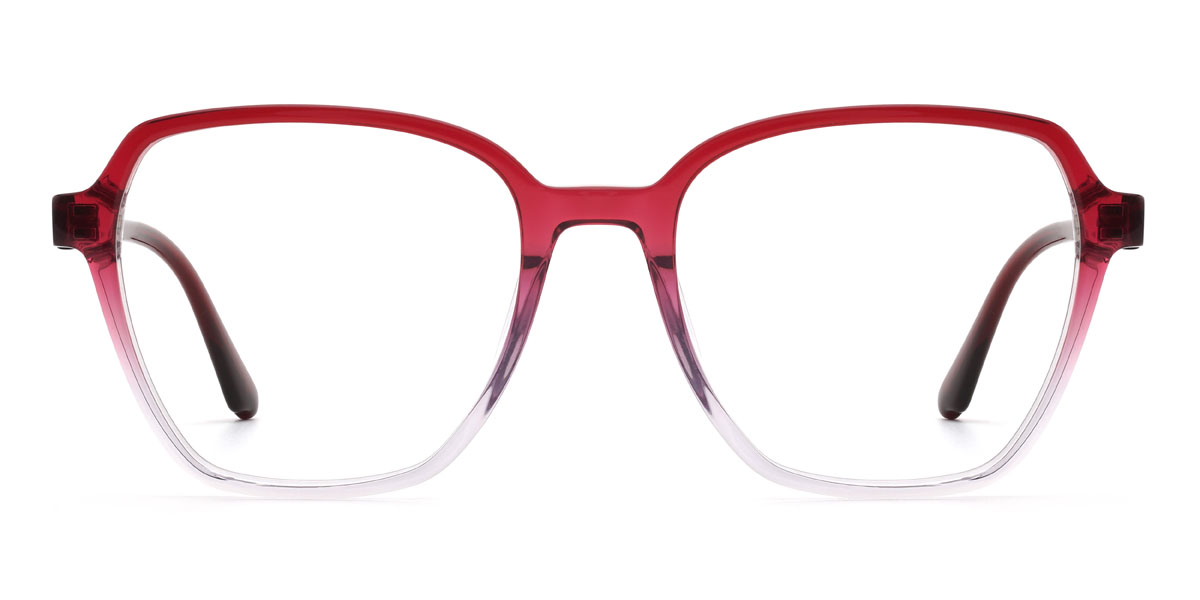 Rouge clair Zendaya Lunettes - Square Glasses
