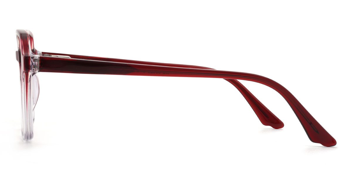 Rouge clair Zendaya Lunettes - Square Glasses