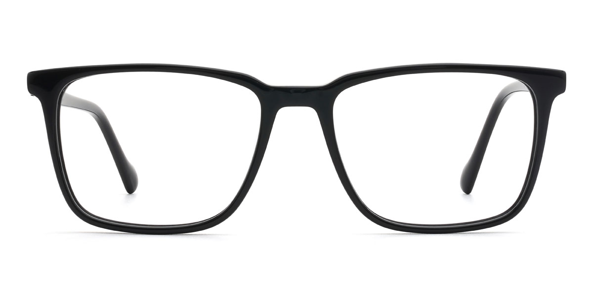 Fekete Henley Szemüveg - Rectangle Glasses