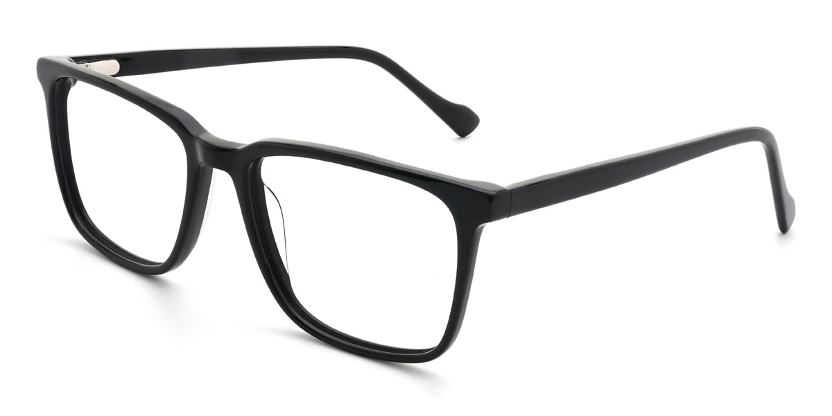Fekete Henley Szemüveg - Rectangle Glasses