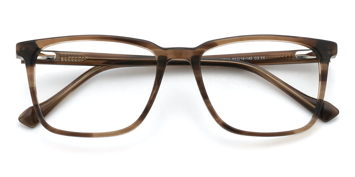 Barna teknősbéka Henley Szemüveg - Rectangle Glasses