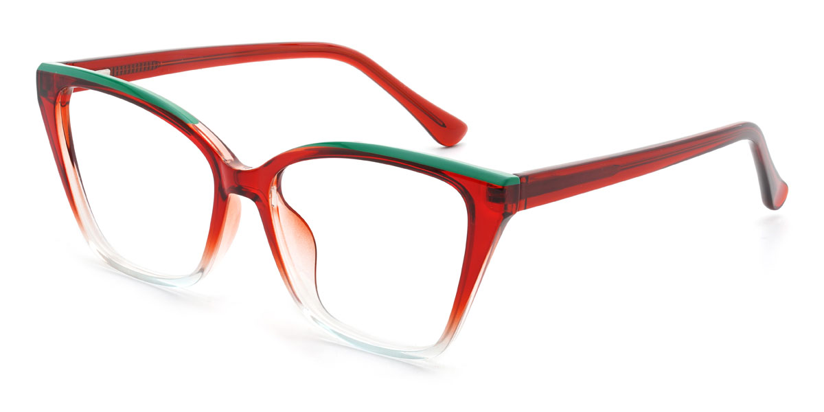 Rojo claro Delani Gafas - Cat Eye Glasses