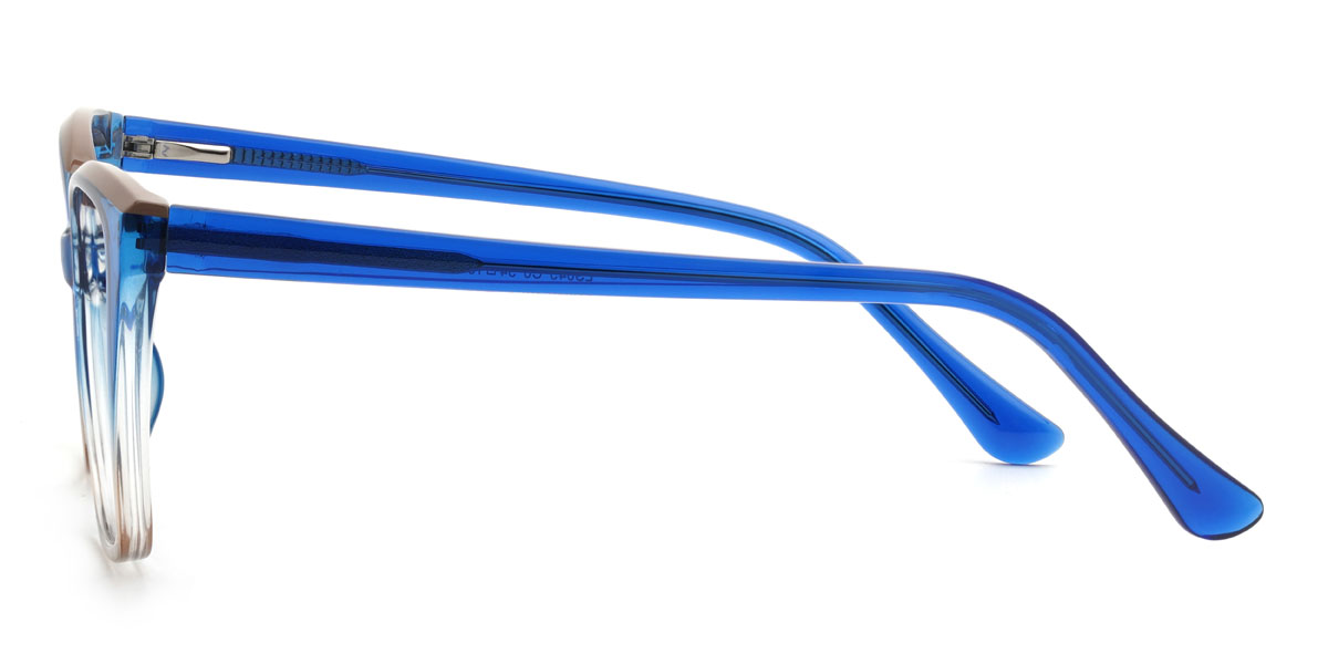 Kék barna Delani Szemüveg - Cat Eye Glasses
