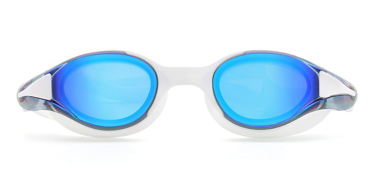White Blue mercury Mafin - Swimming Goggles Glasses
