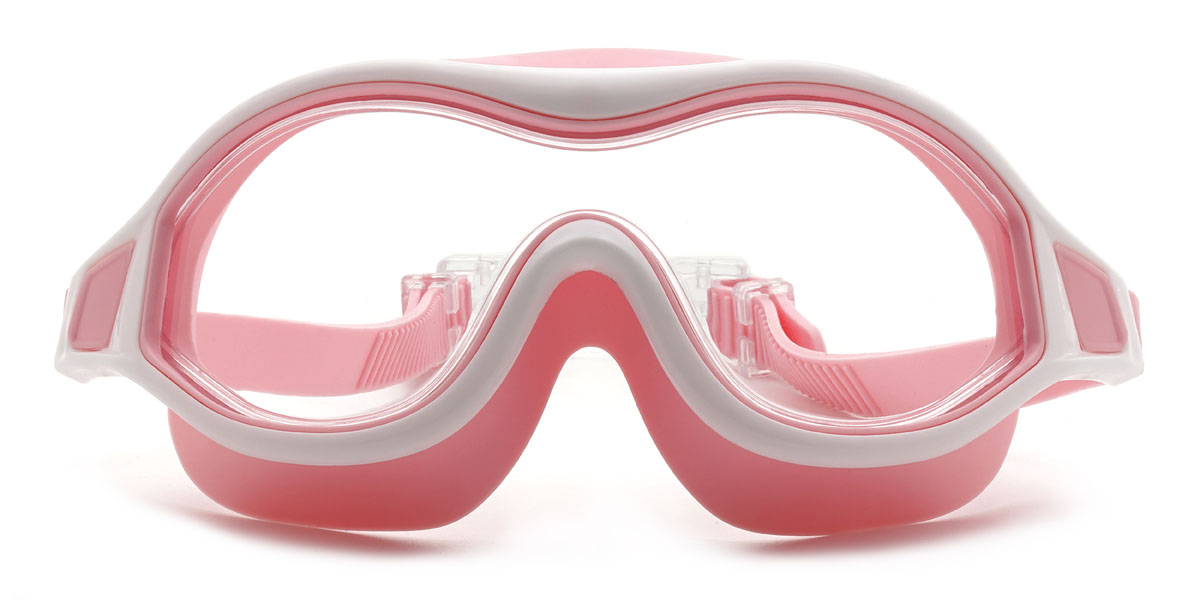 Pink Clear Lucille - Swimming Goggles Glasses