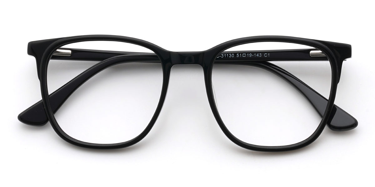 Schwarz Emanuel Brille - Square Glasses