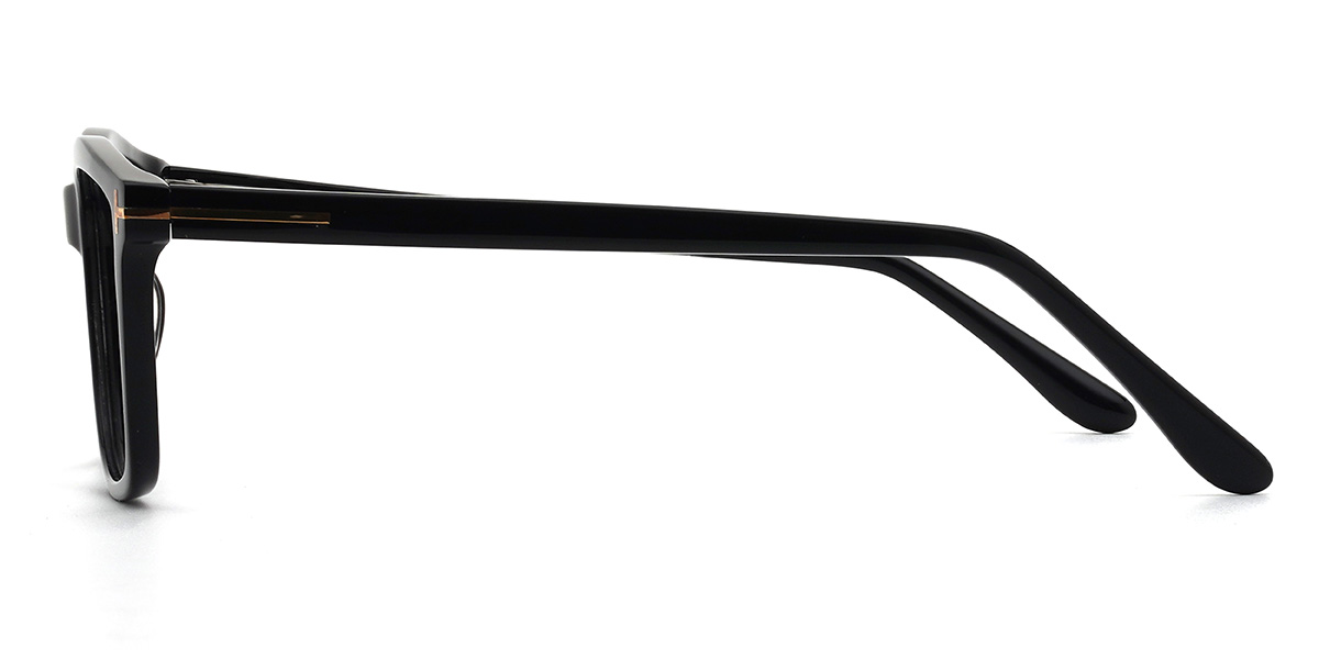 Schwarz Ezequiel Brille - Rectangle Glasses