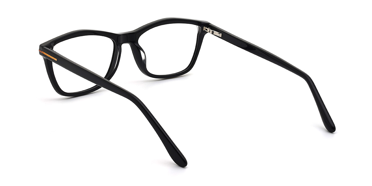 Schwarz Ezequiel Brille - Rectangle Glasses
