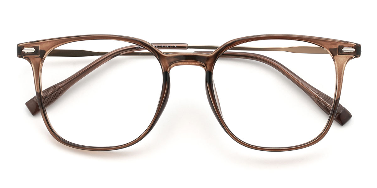 Brown Hilda Glasses - Square Glasses