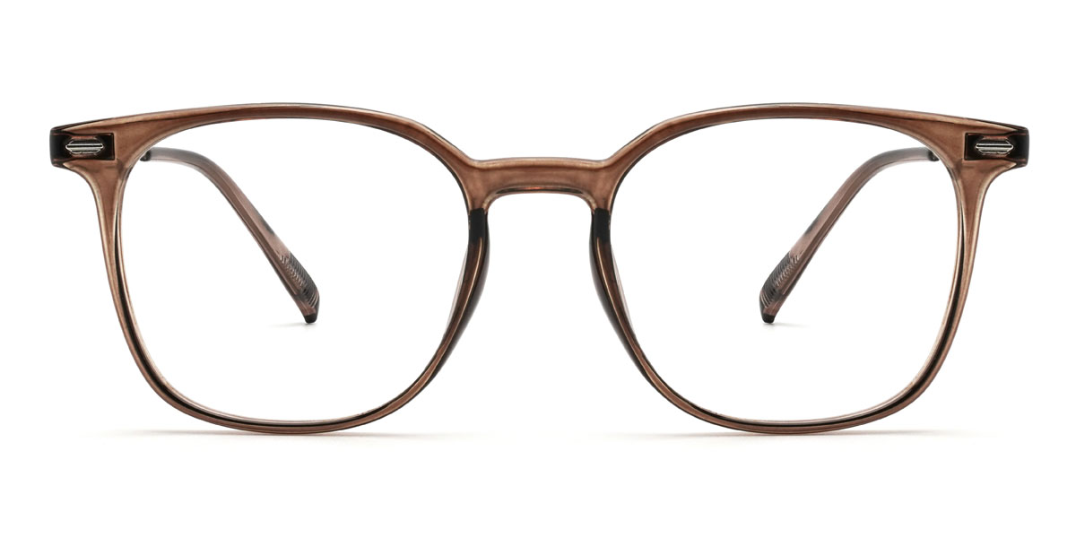 Brown Hilda - Square Glasses