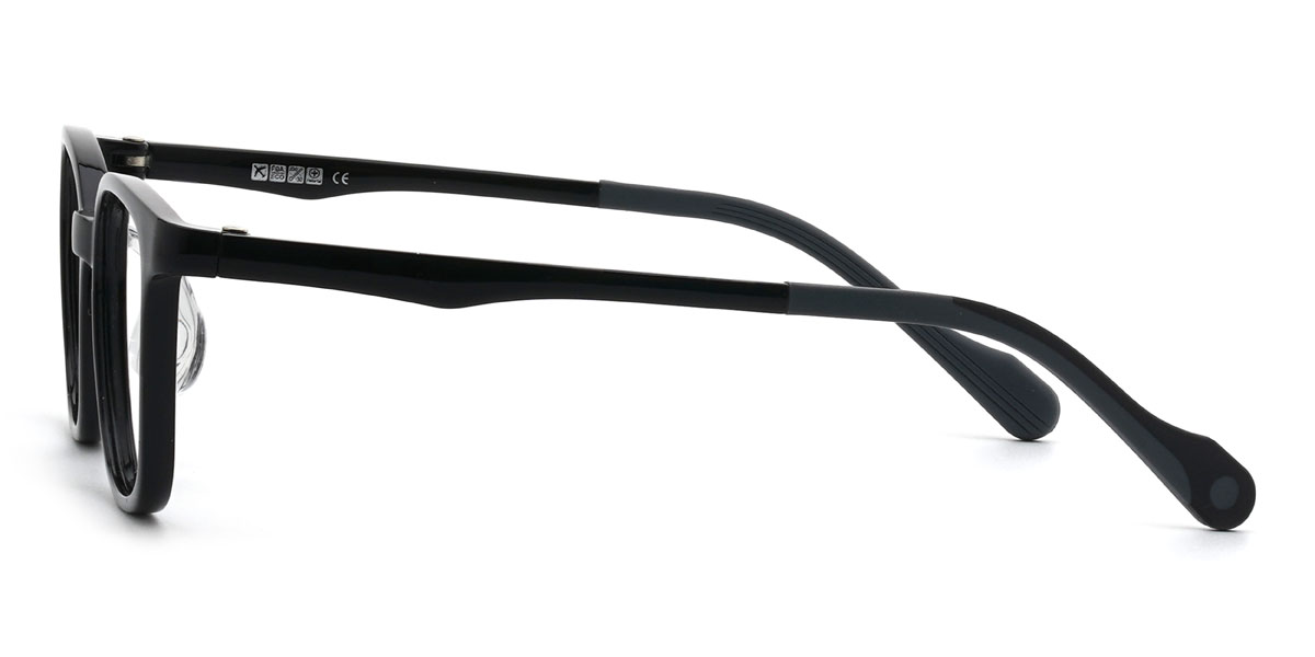 Black Aariz (Age 3-6) Glasses - Kids Glasses