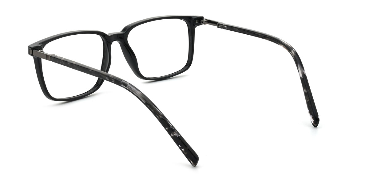 Noir Hollis Lunettes - Rectangle Glasses