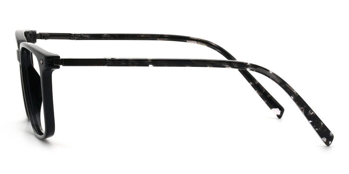 Noir Hollis Lunettes - Rectangle Glasses