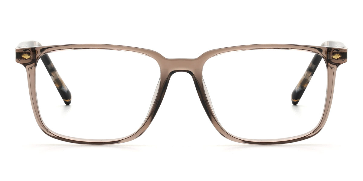 Marron Hollis Lunettes - Rectangle Glasses