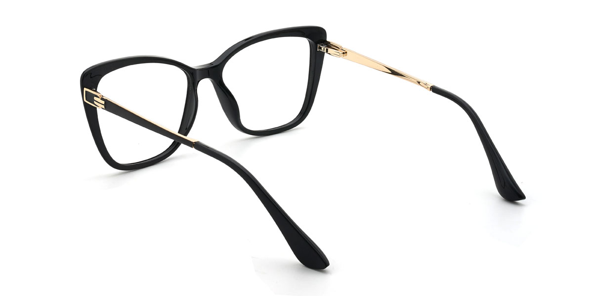 Noir Tilly Lunettes - Cat Eye Glasses