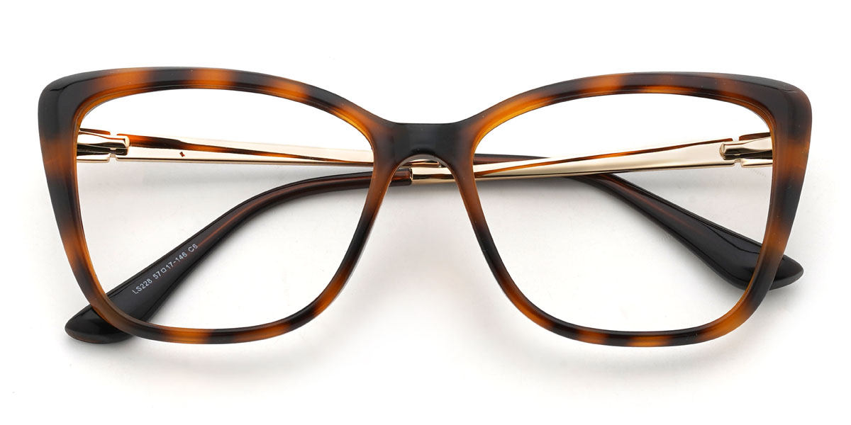 Tortoiseshell Tilly Glasses - Cat Eye Glasses