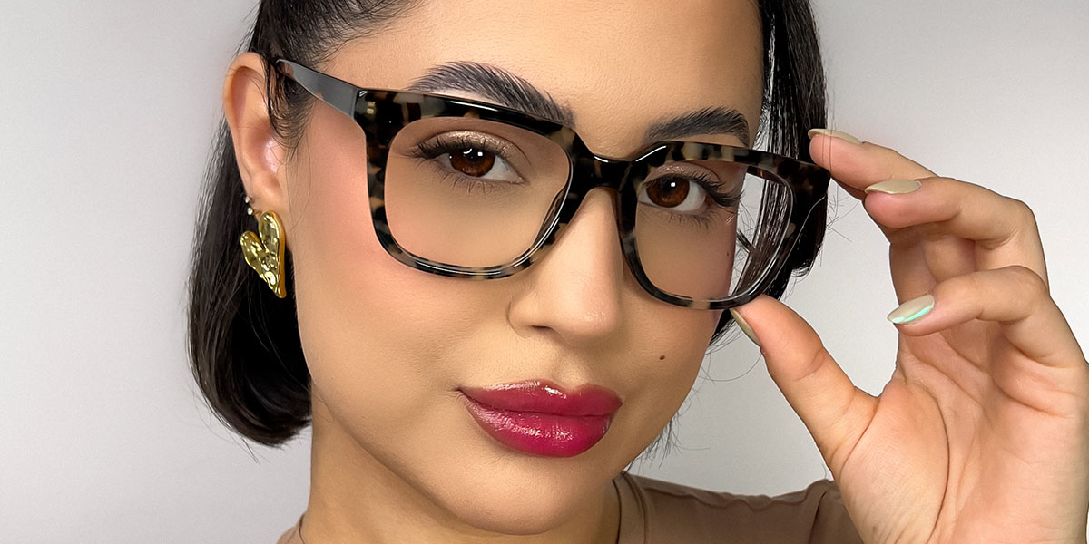 Tortoiseshell Muadh Glasses - Rectangle Glasses