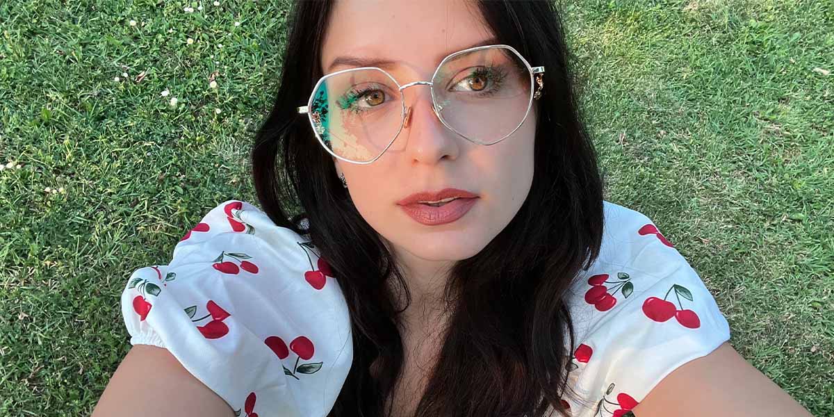 Gold Jasmine Glasses - Round Glasses