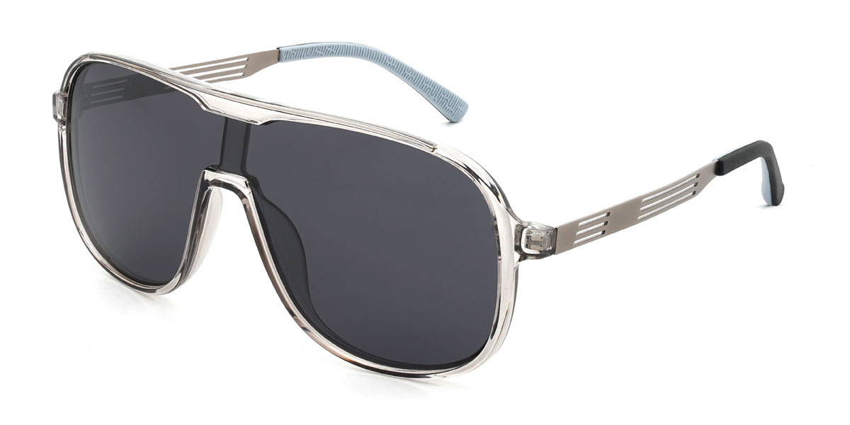 Klargrau/Grau Jakob Brille - Cycling Glasses