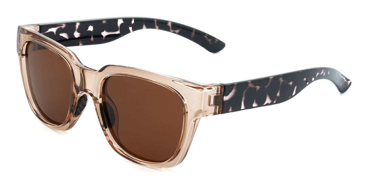 Champagner/Braun Khalifa Brille - Cycling Glasses