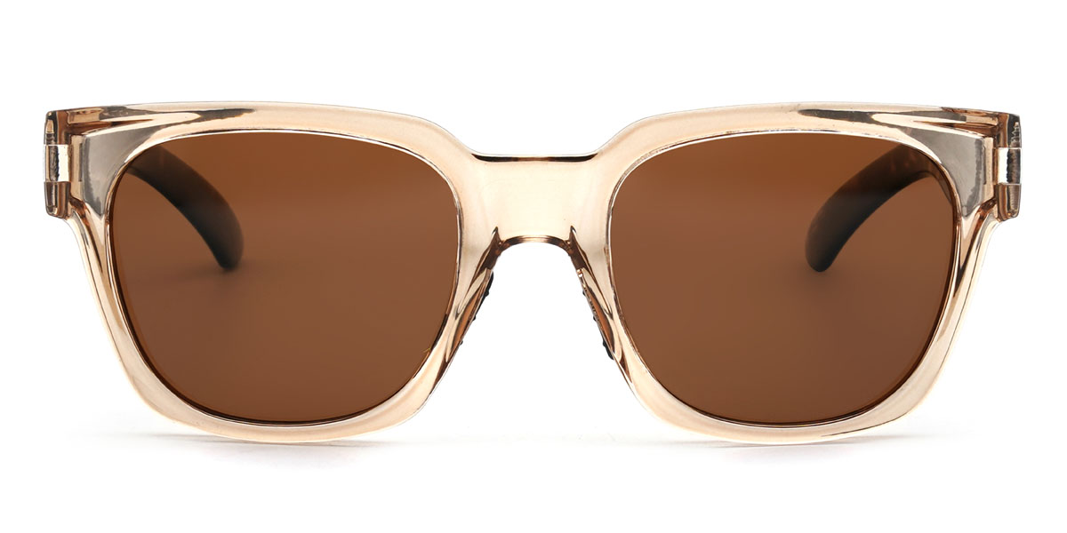 Champagner/Braun Khalifa Brille - Cycling Glasses