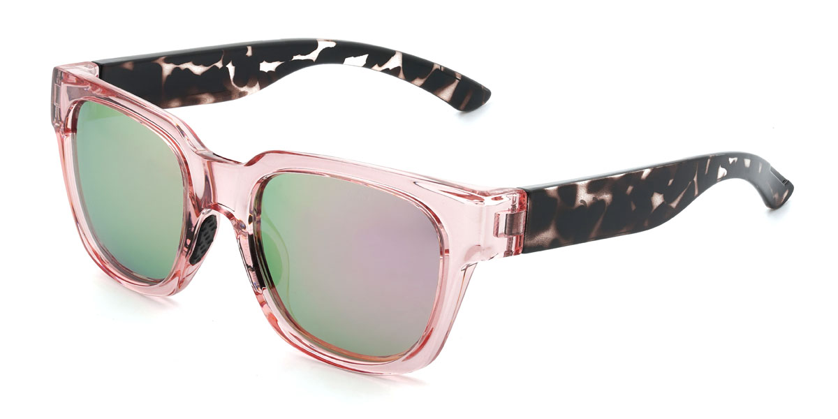 Pink/Pink-Mirror Khalifa Glasses - Cycling Glasses