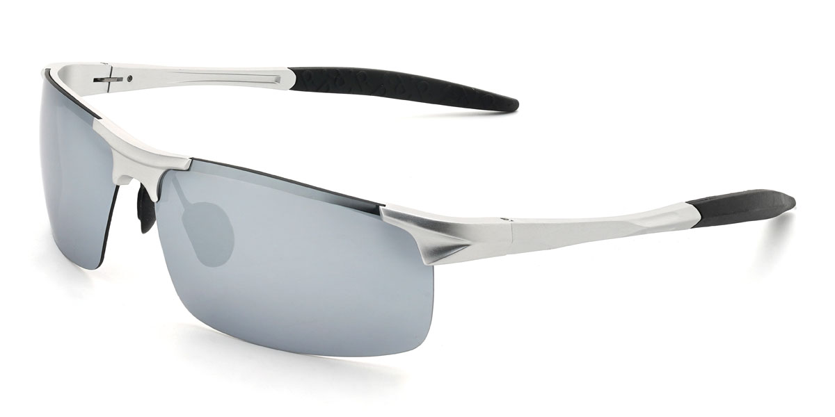 Argent/Gris Mitchell Lunettes - Cycling Glasses