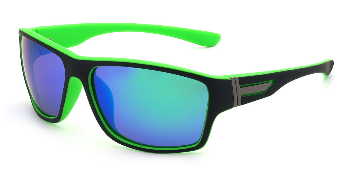 Grün/Blau-Spiegel Frederick Brille - Cycling Glasses