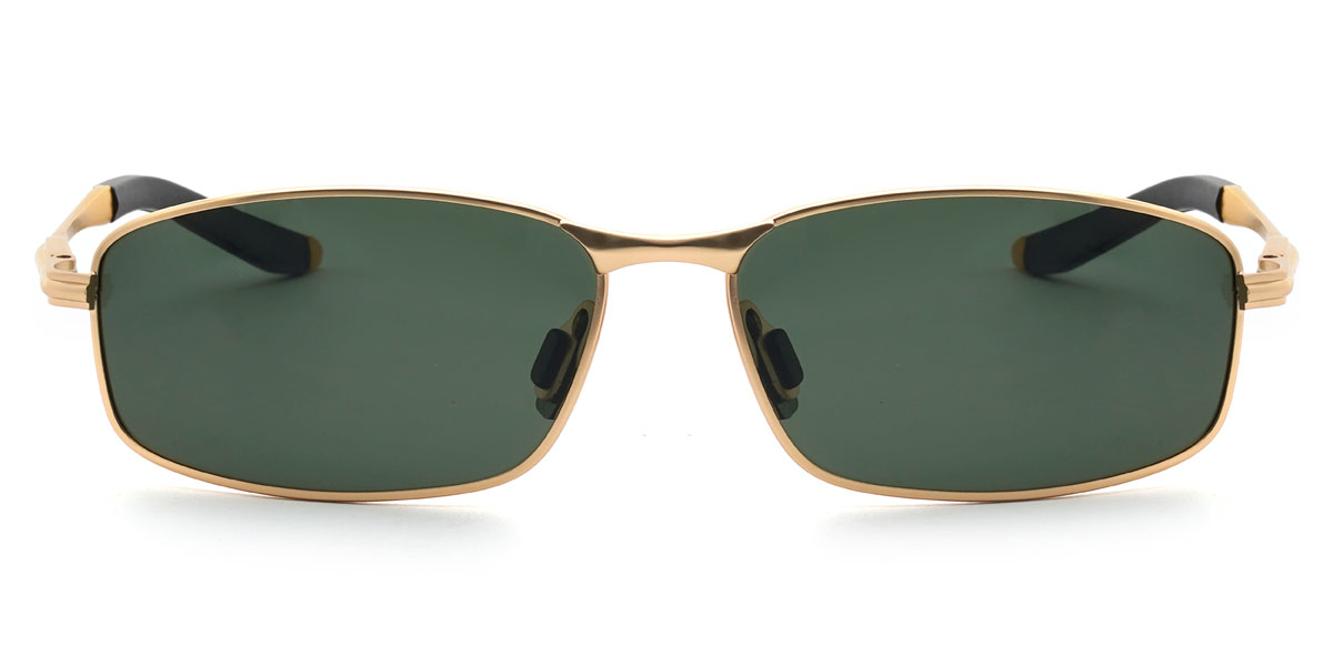 Gold/Dark-Green Graysen Glasses - Cycling Glasses