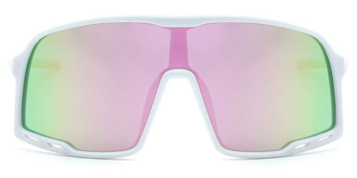 Blanca / Rosa-Espejo Emani Gafas - Cycling Glasses
