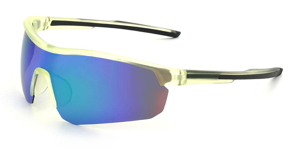 Green/Rainbow Gaia Glasses - Cycling Glasses