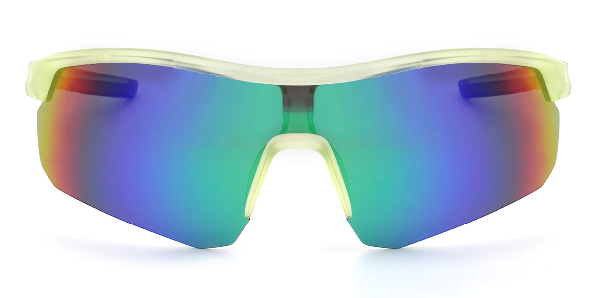Green/Rainbow Gaia Glasses - Cycling Glasses