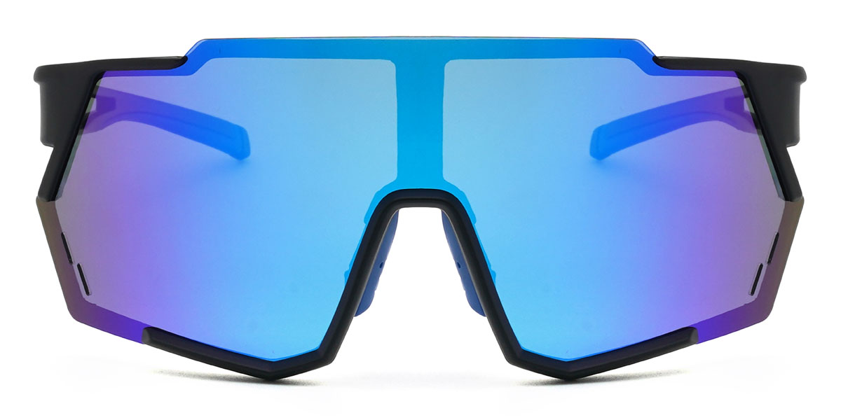 Black/Blue-Mirror Brennan - Cycling Glasses