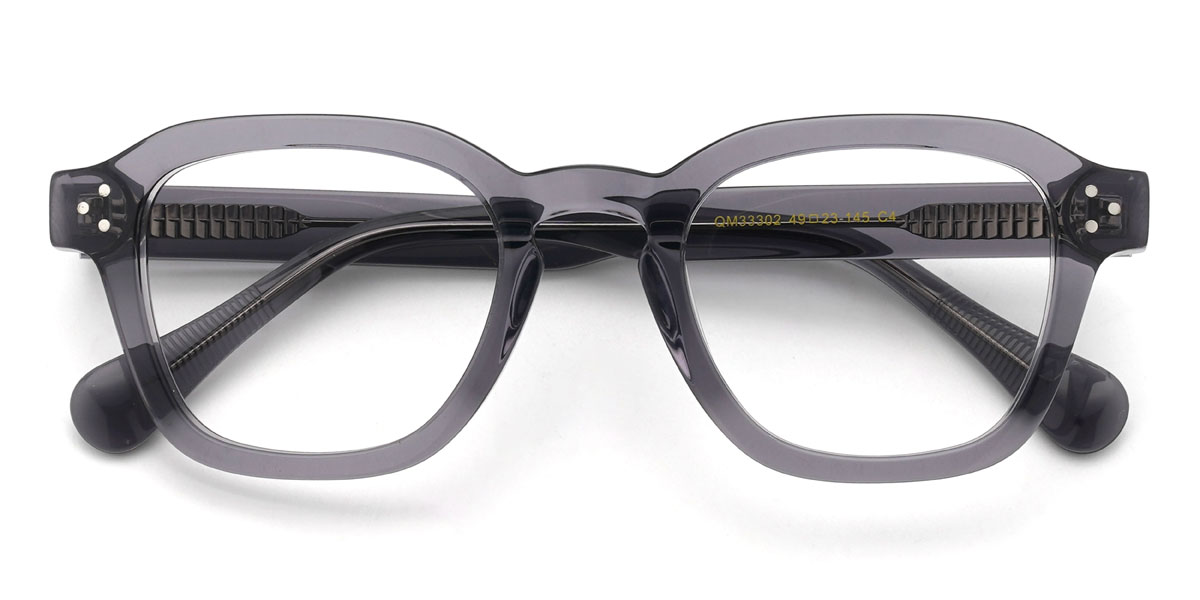 Grau Karma Brille - Rectangle Glasses