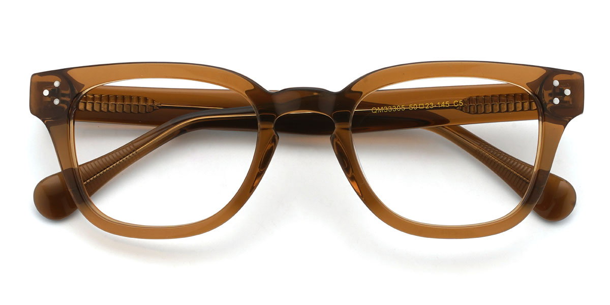 Marrón Bjorn Gafas - Rectangle Glasses