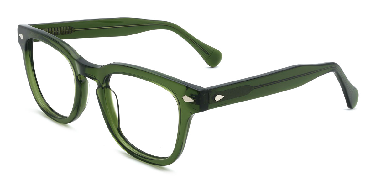 Grün Eliseo Brille - Rectangle Glasses