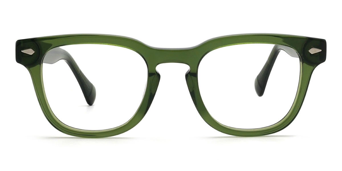 Grün Eliseo Brille - Rectangle Glasses