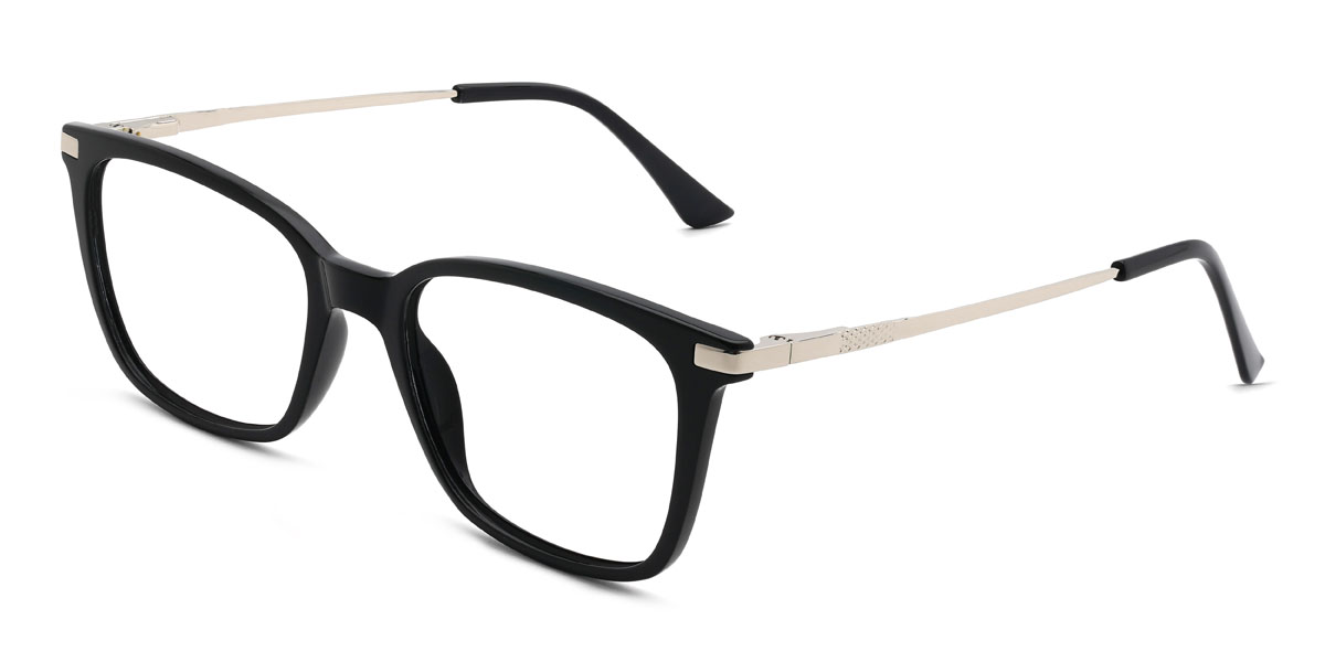 Schwarz Jacobi Brille - Rectangle Glasses