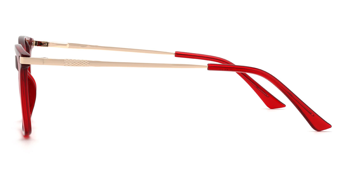 Piros Jacobi Szemüveg - Rectangle Glasses
