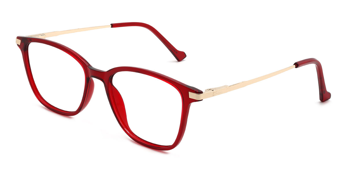 Piros Leanne Szemüveg - Rectangle Glasses