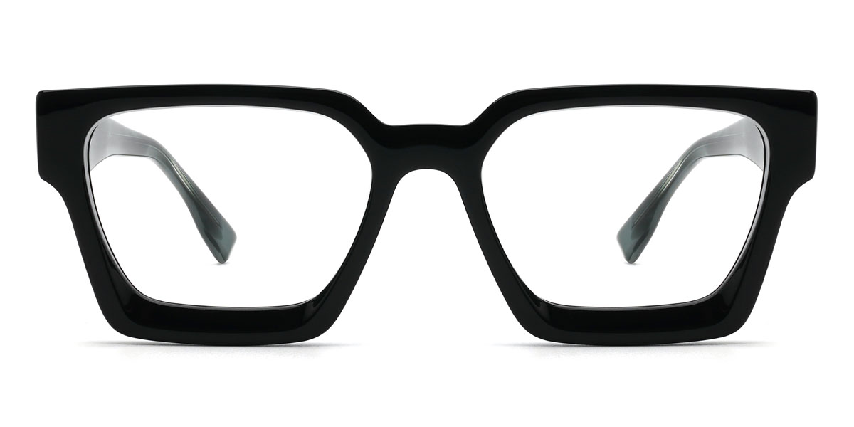 Fekete Lumi Szemüveg - Rectangle Glasses