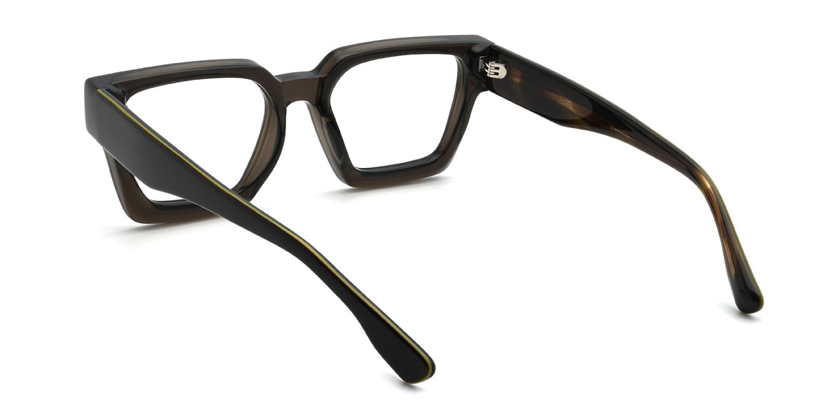 Braun Lumi Brille - Rectangle Glasses
