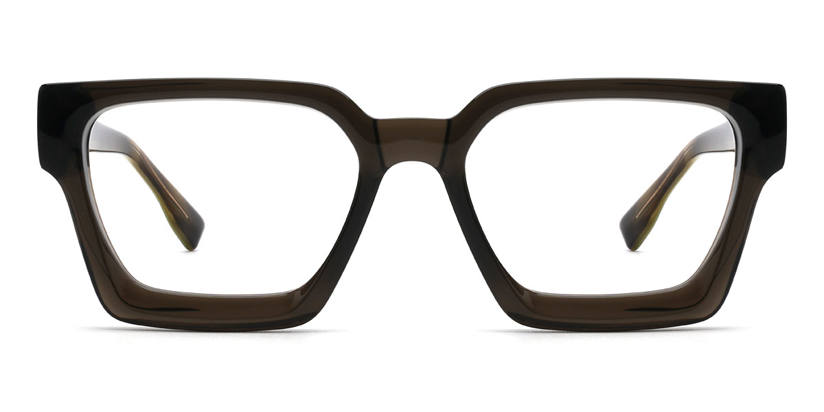Braun Lumi Brille - Rectangle Glasses