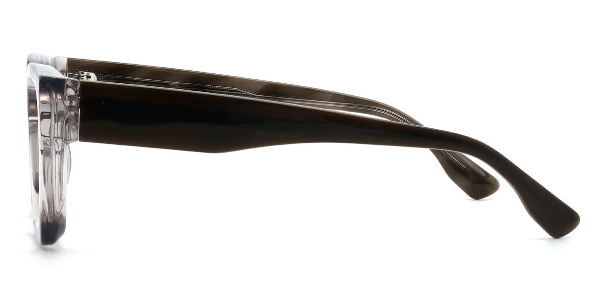 Gris clair Lumi Lunettes - Rectangle Glasses