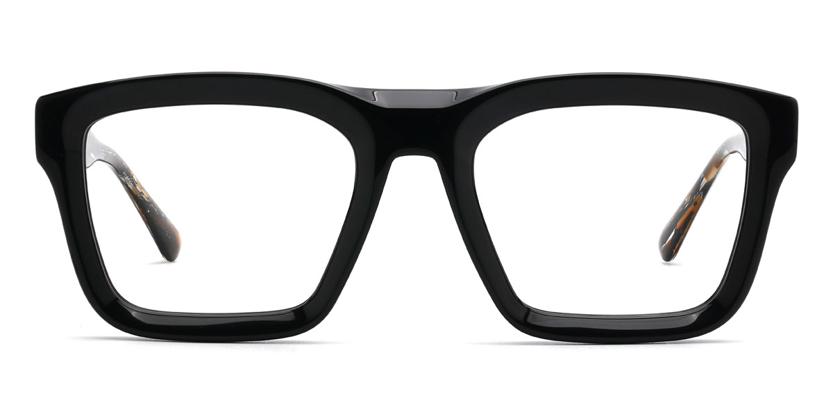 Schwarz Kiya Brille - Rectangle Glasses